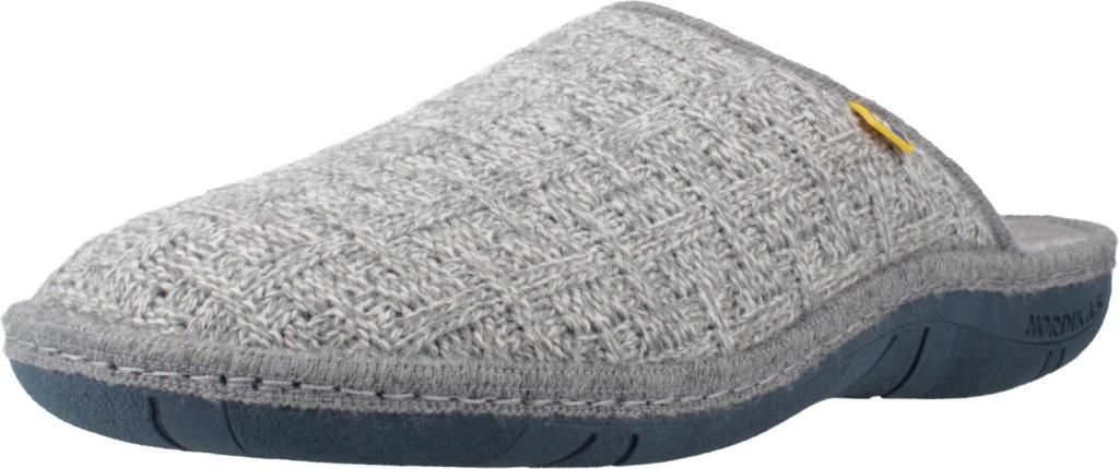 NORDIKAS Hausschuhe Modell 2630, Grau