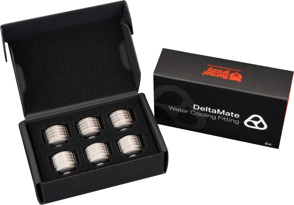 Thermal Grizzly DeltaMate Fitting HT16, Verbindung, (6er Pack)