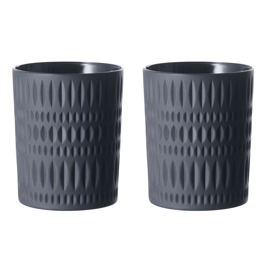 Nachtmann Ethno Tumbler - Schwarz 2er Set