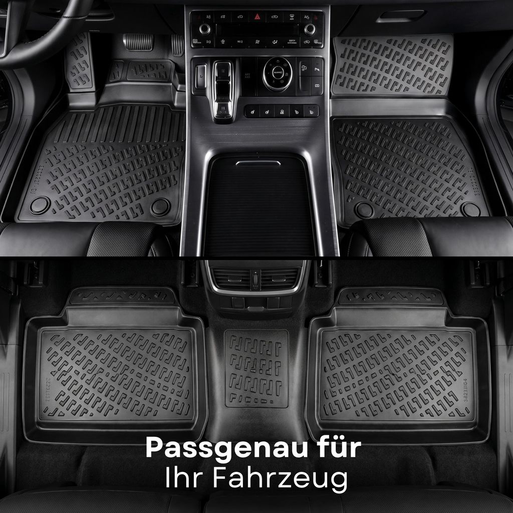 3D Auto Fussmatten für Toyota Corolla Cross 2022-2026 Produktbild 
