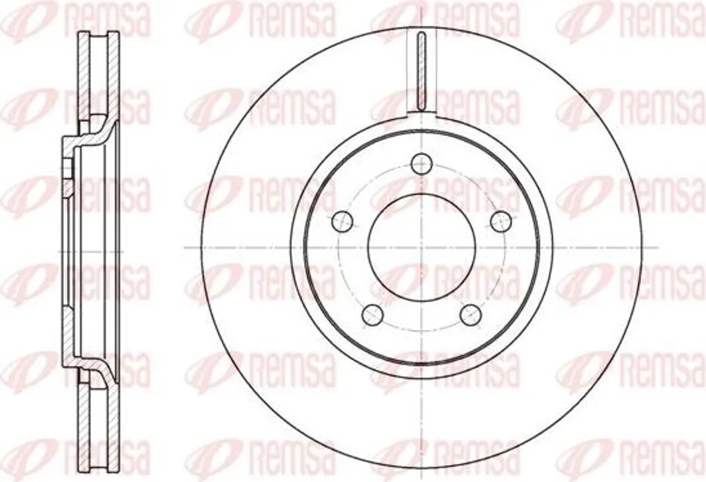 Disque de frein de rechange pour Voyager et Cherokee type origine OE