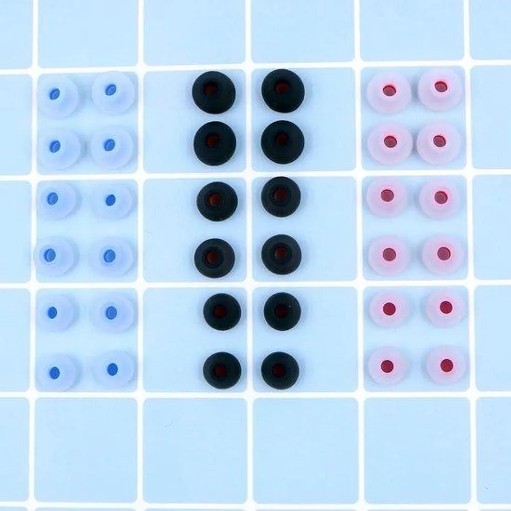 Bouchons d'oreille silicone avec isolation phonique - 3 tailles et 36 pcs