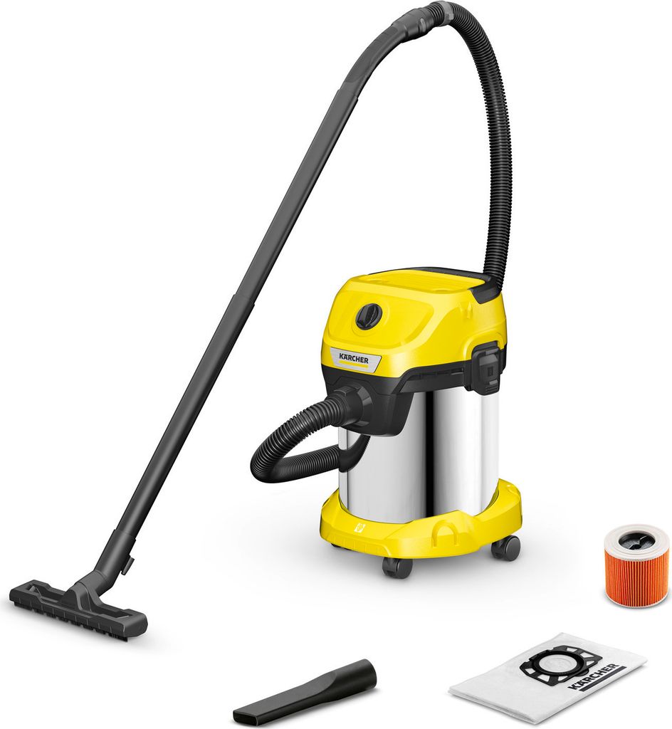 Kärcher Nass-/Trockensauger WD 3 S V, 1000 W, 17 l, Produktbild 