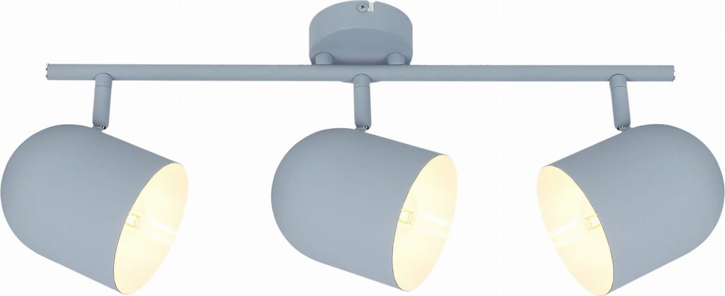Candellux Sivé stropné svietidlo Azuro pre žiarovku 3x E27 Obrázok produktu 