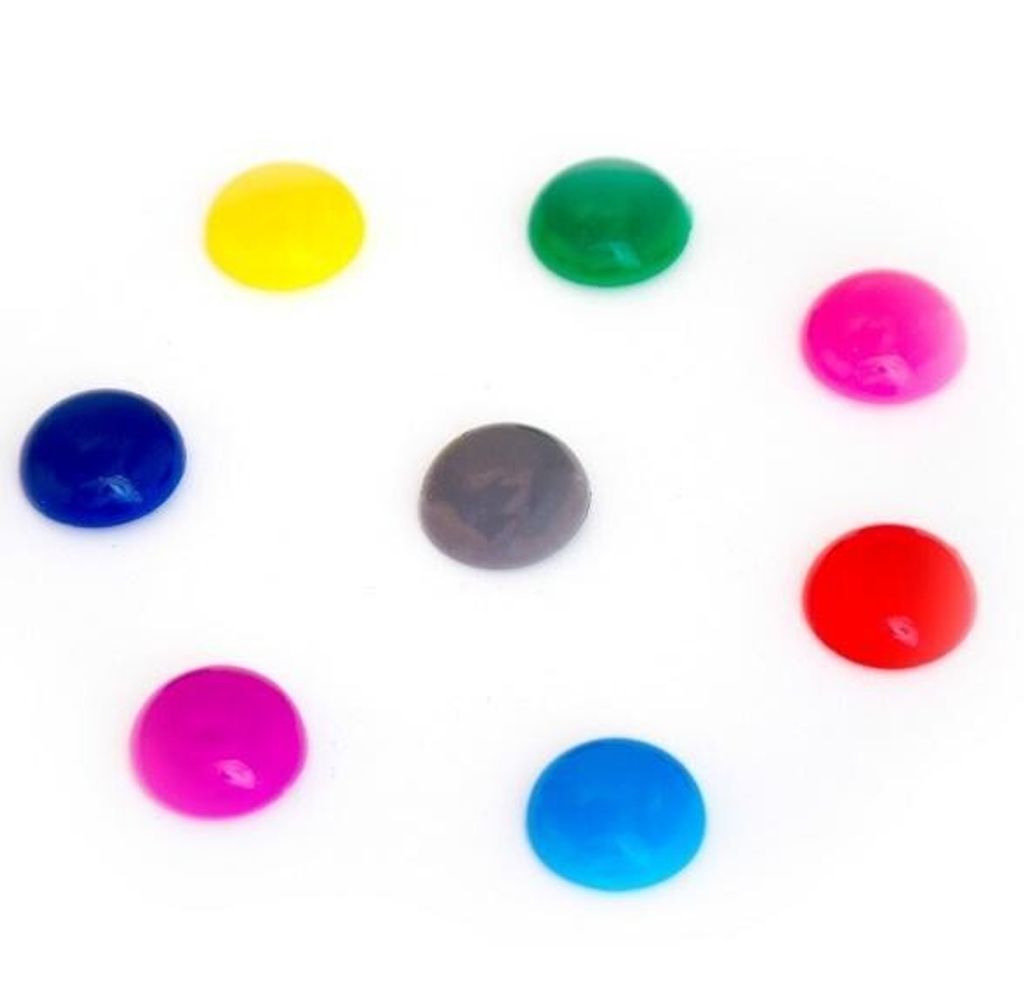 APLI Magnete | 20 Mm Durchmesser | 8 Stück In Verschiedenen Farben
