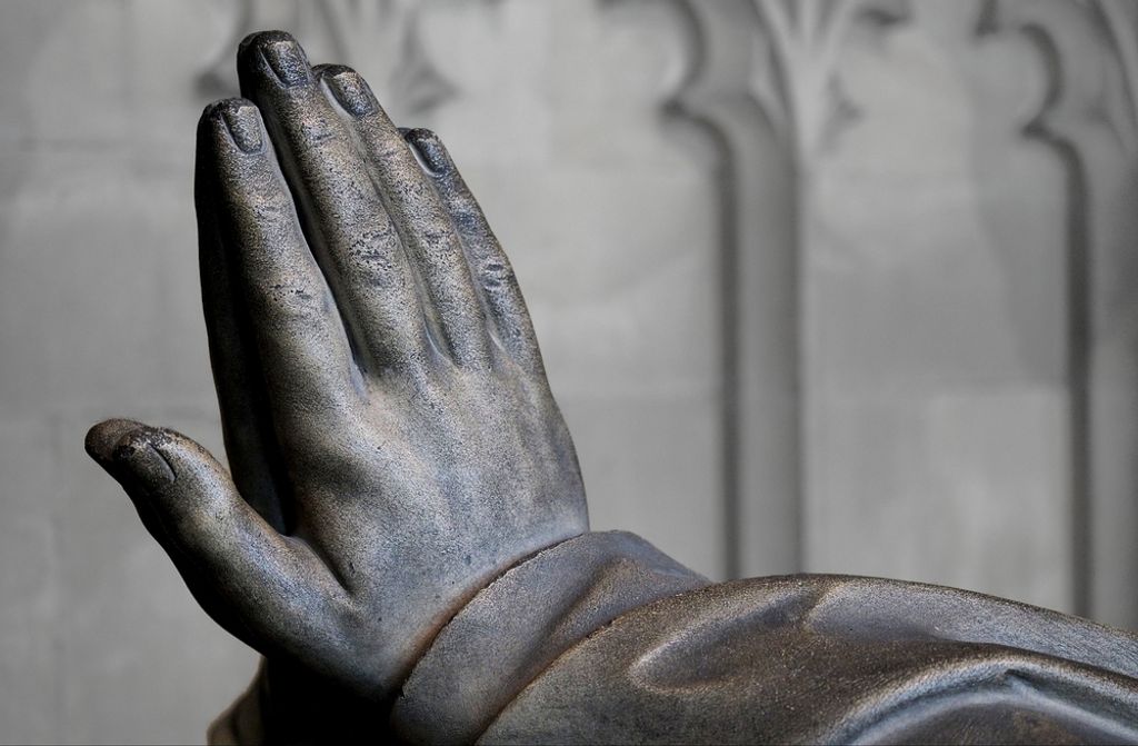 hansepuzzle 57467 - Beten Puzzle, 500 Teile, Religion, 46,0 x 30,0cm mit hochwertiger Aufbewahrung, Kartonbox und wiederverschließbarem Beutel