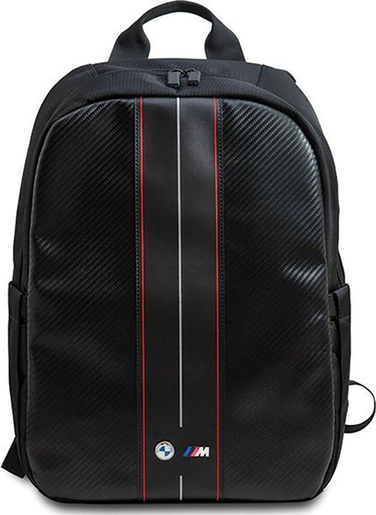Bmw Carbon & Red Stripe Rucksack für Laptop 16 - Schwarz Produktbild 