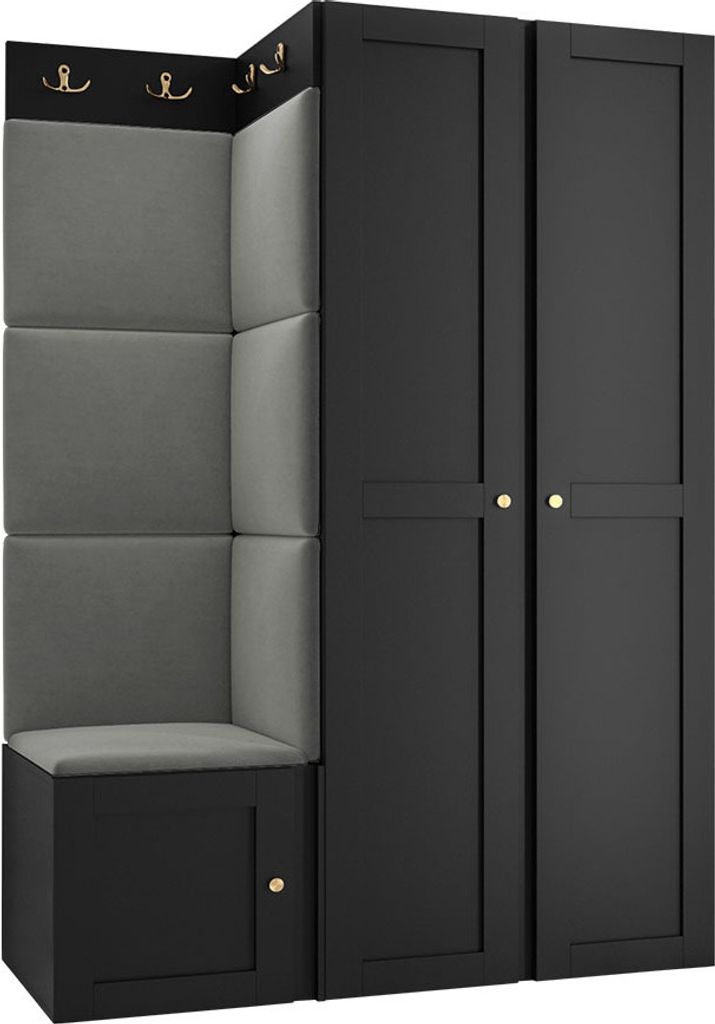 MIRJAN24 Garderoben-Set Orion Ramiro XXIII, Kleiderschrank, Produktbild 