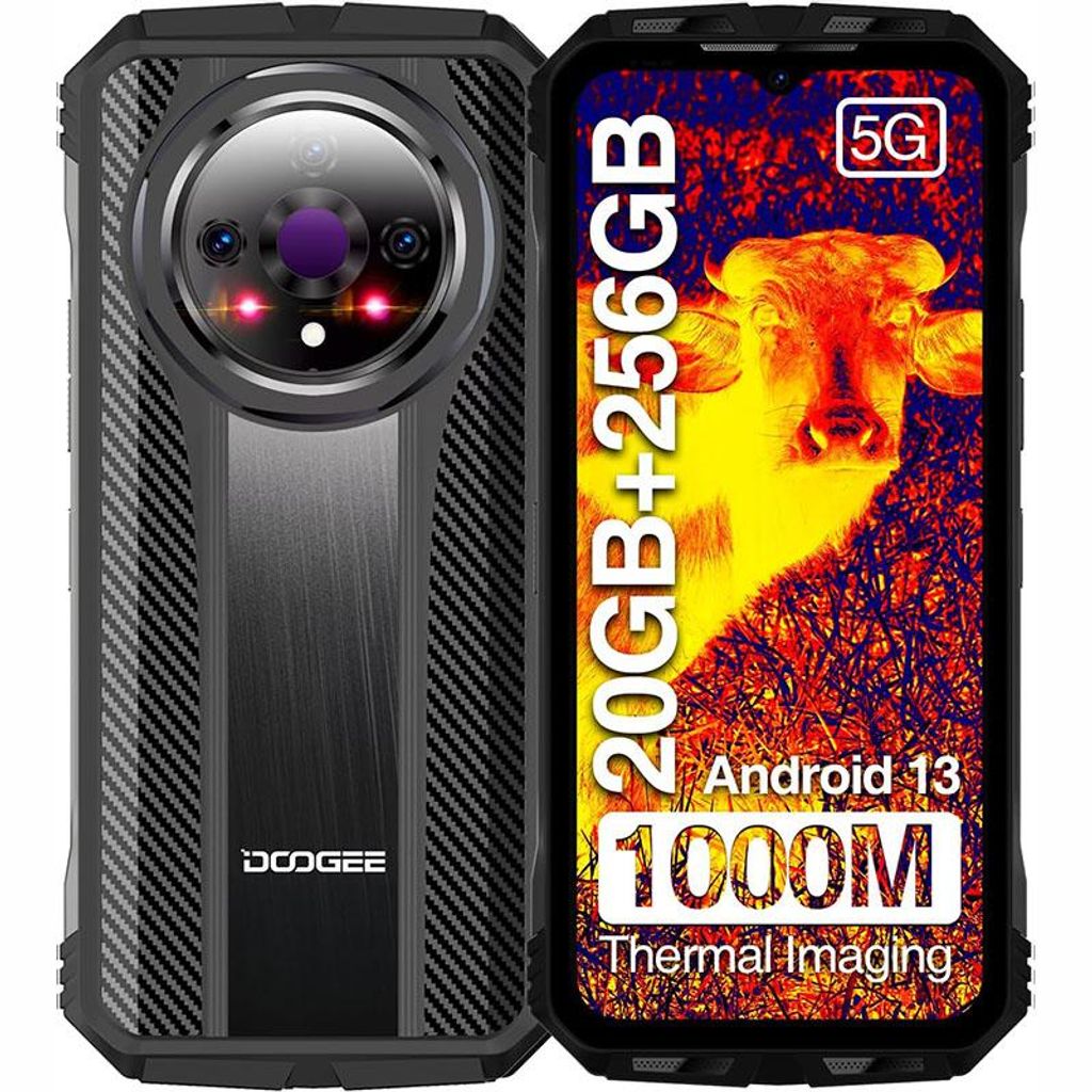 DOOGEE V31 GT 5G Wärmebildkamera Outdoor Handy Ohne Vertrag Produktbild 