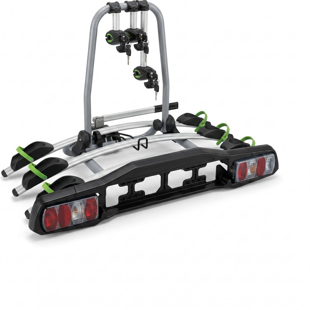 Zadný nosič VDP-TBA3 Nosič bicyklov uzamykateľný 3 bicykle Obrázok produktu 