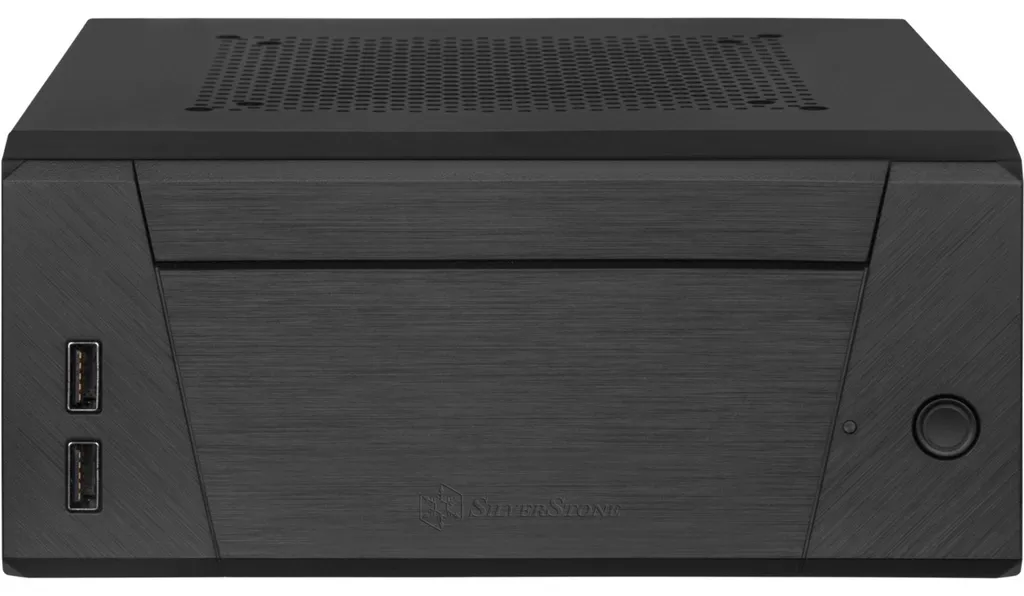 Boîtier PC Mini-ITX SilverStone SST-ML10B Châssis Modulaire Noir Fin - 3