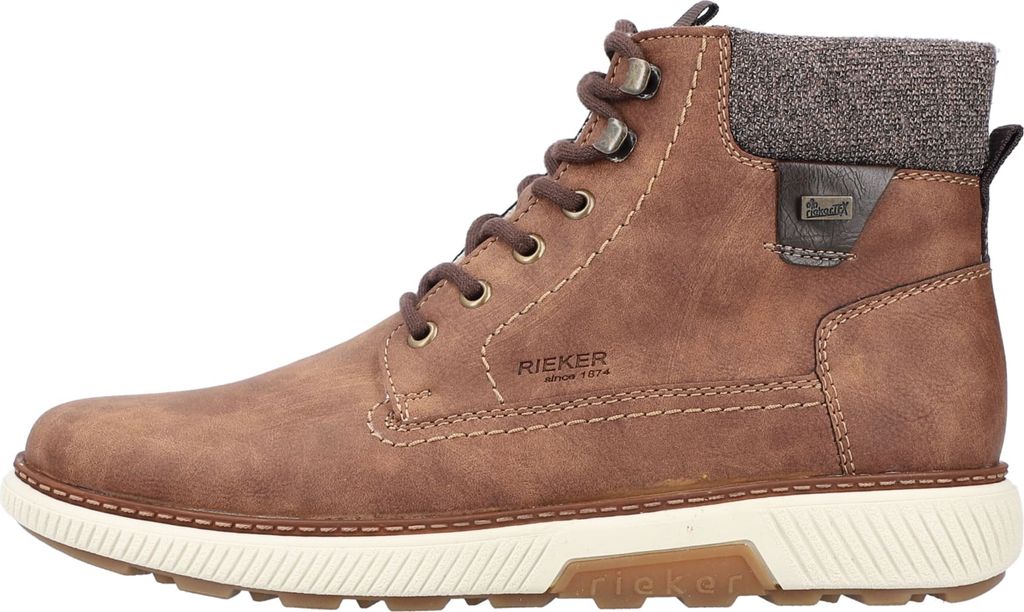 Rieker Herren Schnürstiefeletten 32020-42, 32020-43, 36798-42, 36798-45 RIE-B3342 fuchs/kastanie 43