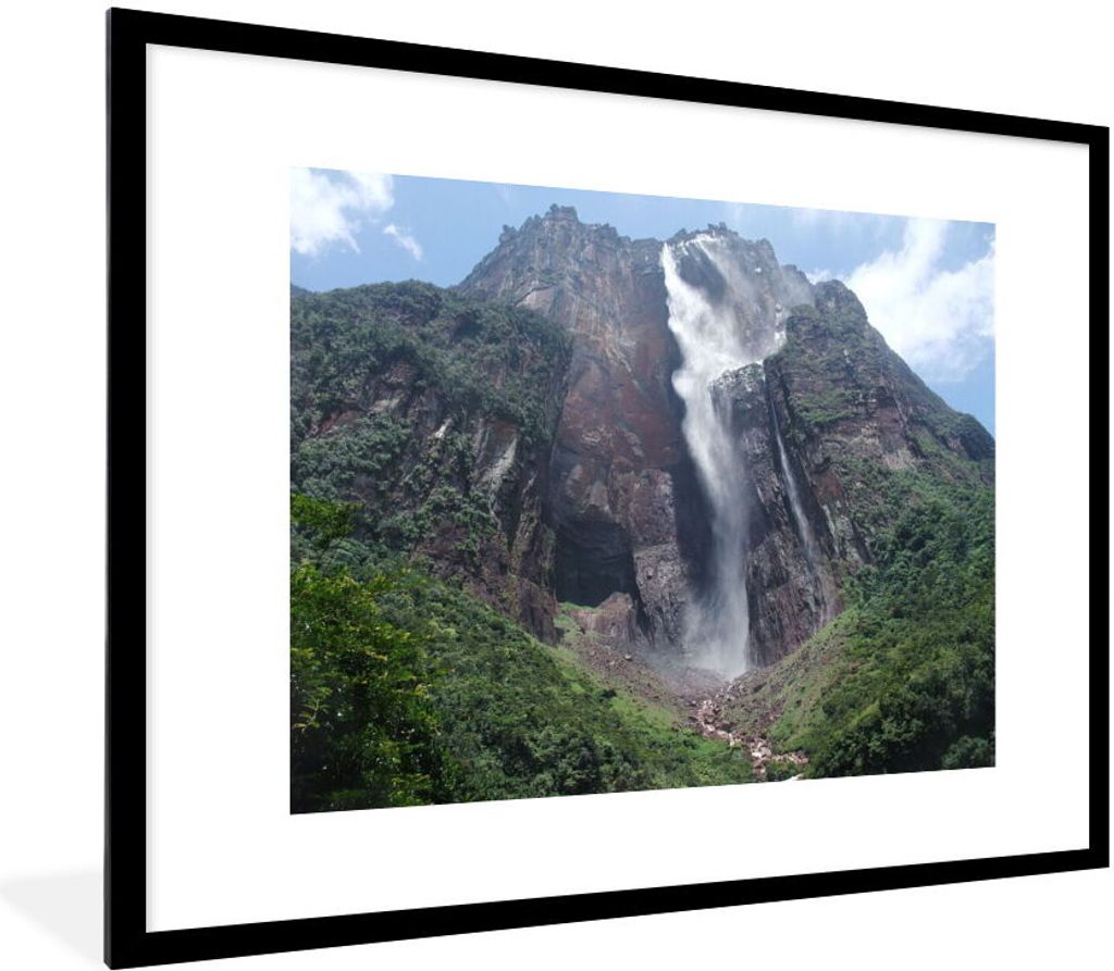 MuchoWow® Gerahmtes Poster Wasserfälle im Canaima National Produktbild 