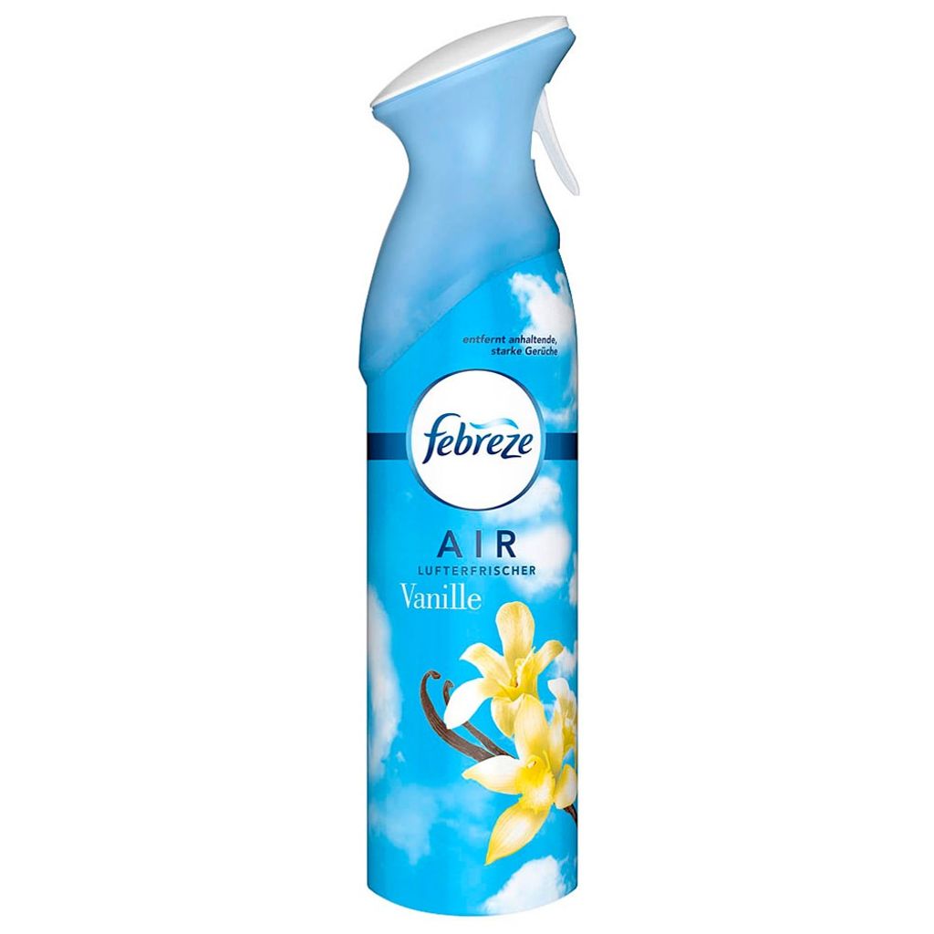 Febreze Air Lufterfrischer Frischespray Vanille entfernt Produktbild 