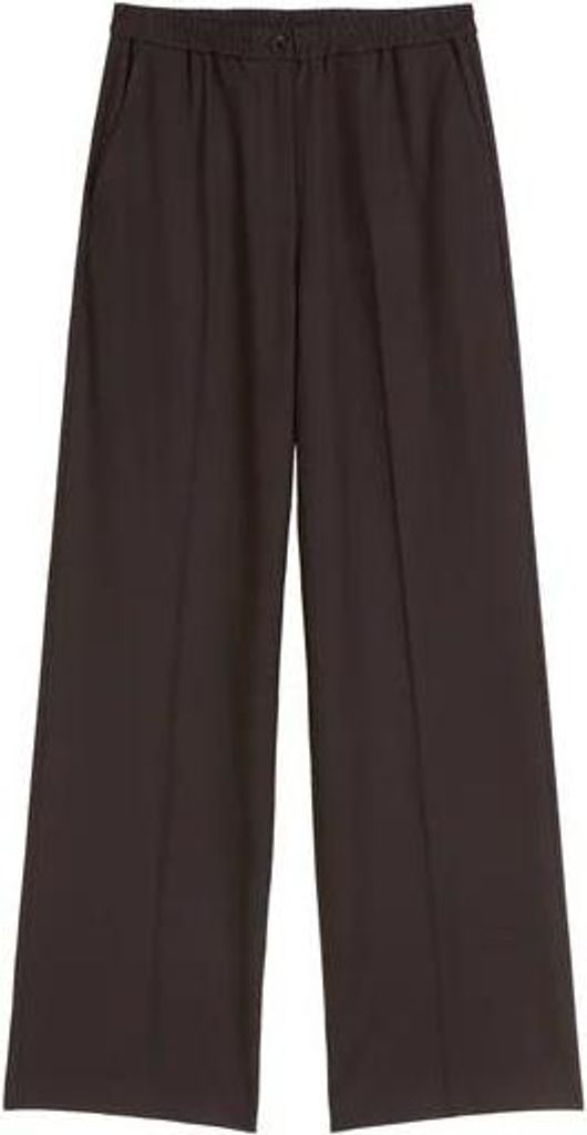 Pants, jogger style, straight leg, 796 dark coffee Größe 36/36