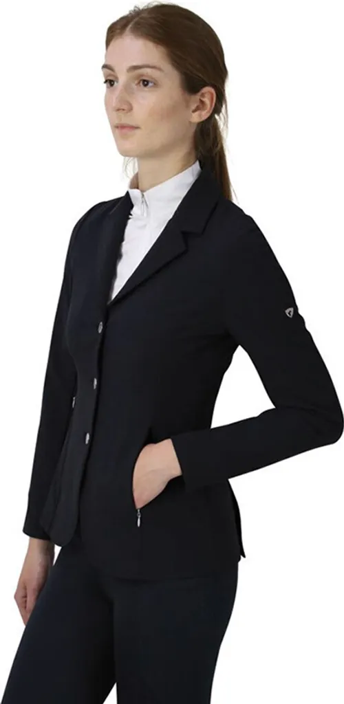 Veste de saut d'obstacles Silvia extensible et cintrée pour cavalière