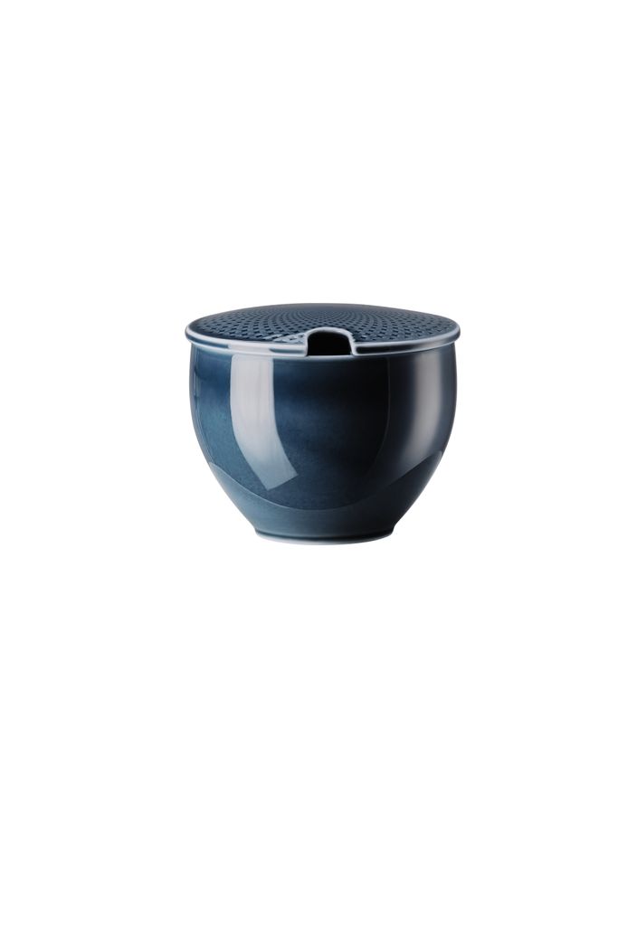 Rosenthal Junto Ocean Blue Zuckerdose mit Einschnitt Produktbild 