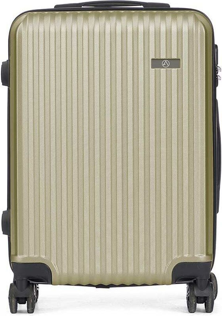 BigBuy Home Koffer de Cabin Grün 38 x 57 x 23 cm Streifen