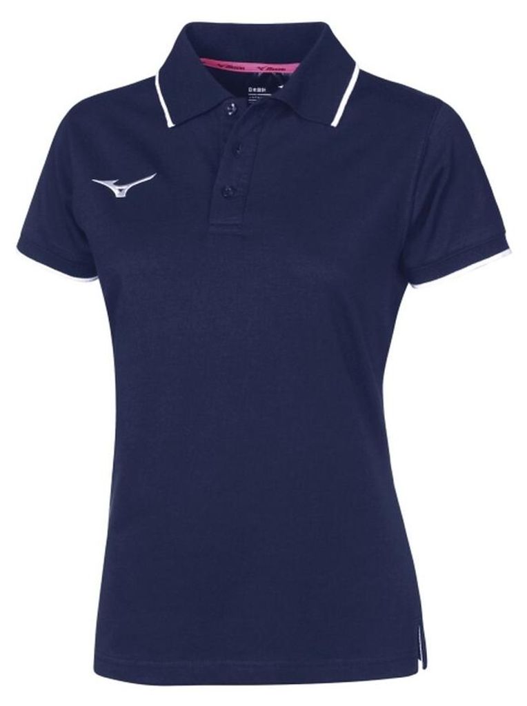 MIZUNO Mizuno Polo/Marineblau/Weiß/XL