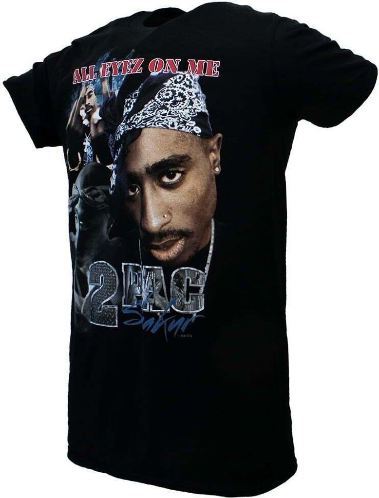 Casquette Snapback Tupac All Eyez On Me - Officiellement Licenciée Rock Off - Noir - Taille Unique