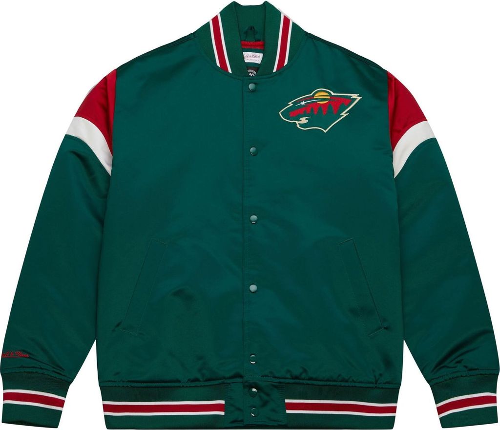 M&N Heavyweight Satin Jacke NHL Minnesota Wild - XL Produktbild 