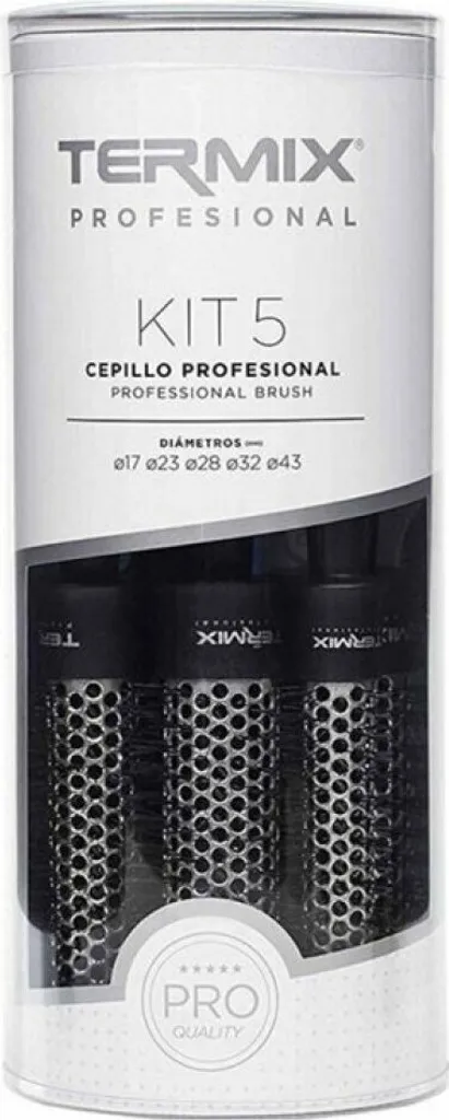Termix Professional Kit de 5 Brosses à Cheveux Thermiques pour Brushing