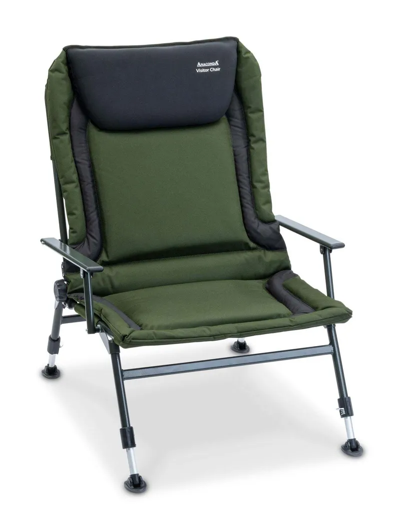 Fauteuil de pêche réglable Anaconda Grand Fauteuil avec pieds boue