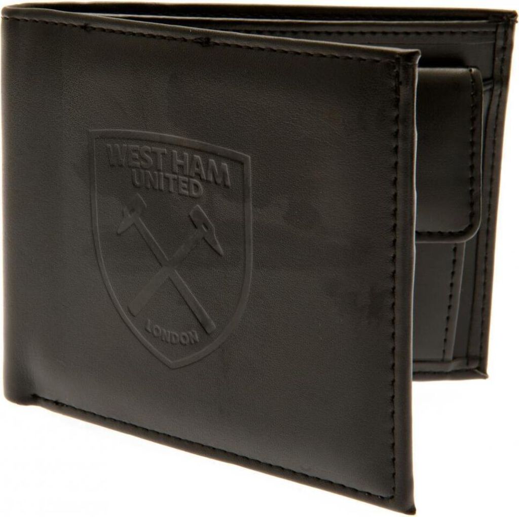 West Ham United FC - Brieftasche Eingestanzt TA655 (Einheitsgröße) (Braun)