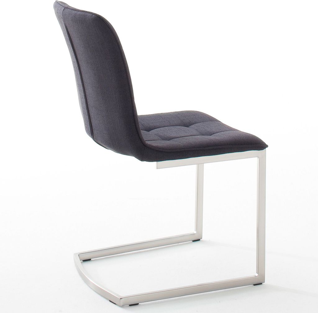 Belissimo | Gepolsterte Esszimmerstühle 2er Set in Samt