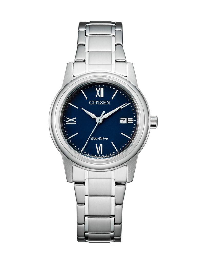 Citizen FE1220-89L Eco Drive Uhr Damenuhr Edelstahl Datum silber