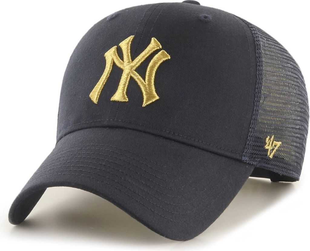 47 Brand Trucker Cap - BRANSON Metallic New York Yankees Produktbild 
