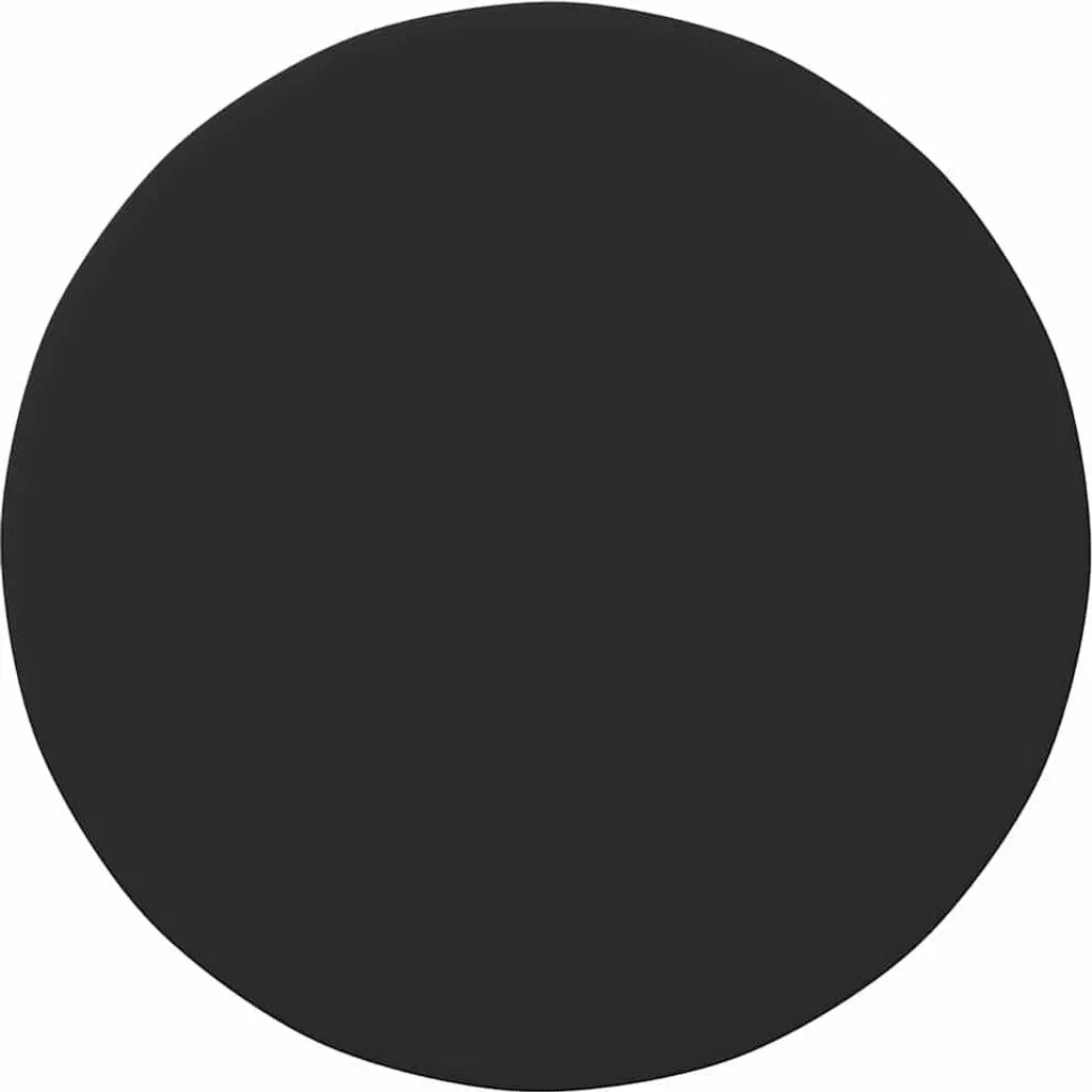 vidaXL Piano per Tavolo Nero 80 cm | Ricambio Tavolo Quadrato di Qualità