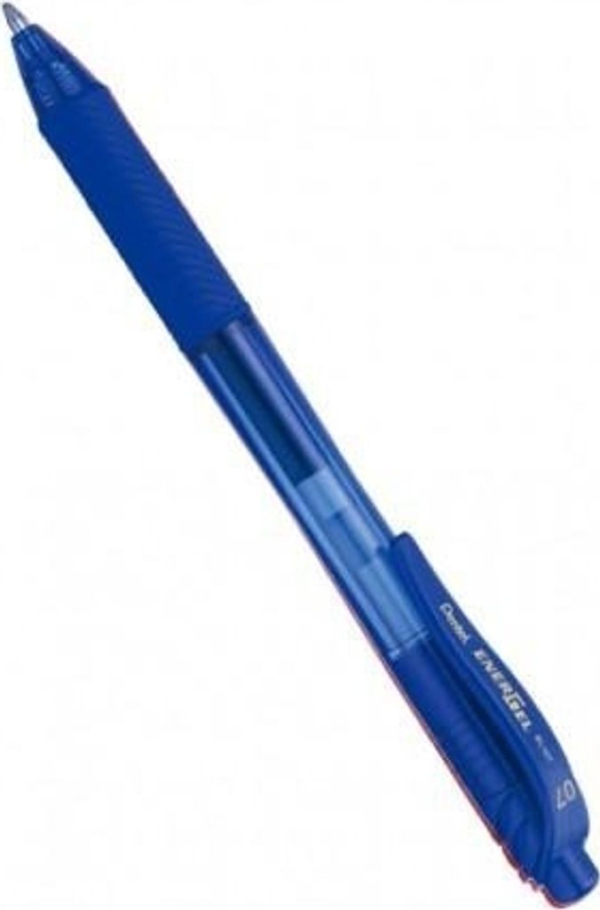 Pentel Energel X, Zasúvacie guľôčkové pero, Modrá, Modrá, Obrázok produktu 