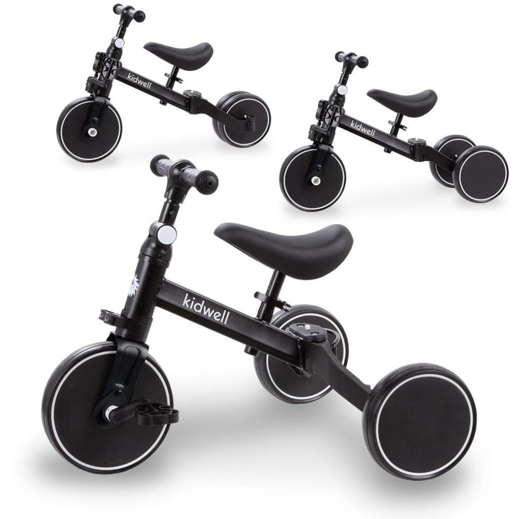 Rower trójkołowy i dwukołowy Pico Black 3 w 1, Kidwell Zdjęcie produktu 