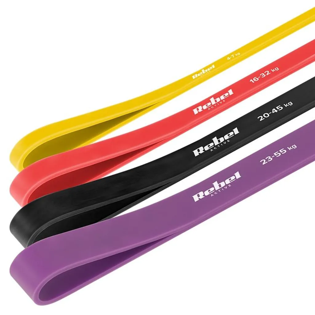 Bandes de résistance musculation REBEL ACTIVE POWER BAND set de 4 - 2
