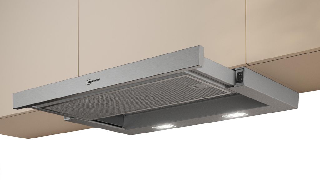 Neff D46BR12X7, 351 m³/h, Abluft/Umluft, D, A, C, 65 dB Produktbild 