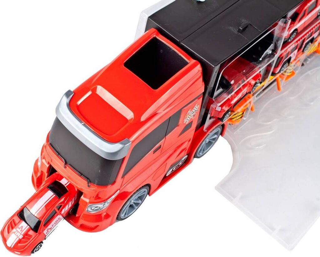 Hallo Carbot DIRE EX Rescue Transforming Robot Fire-Truck
