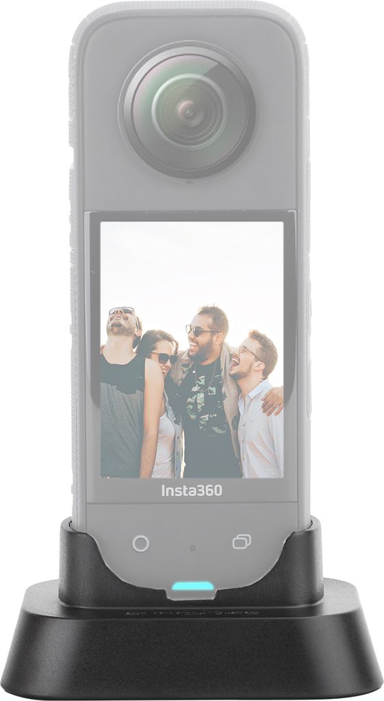 Sunnylife IST-DZ493 Panorama-Kamera-Staender, Basismontage-Adapter, 1/4 Zoll Schraubverbindung, Ersatz fuer Insta360 X3