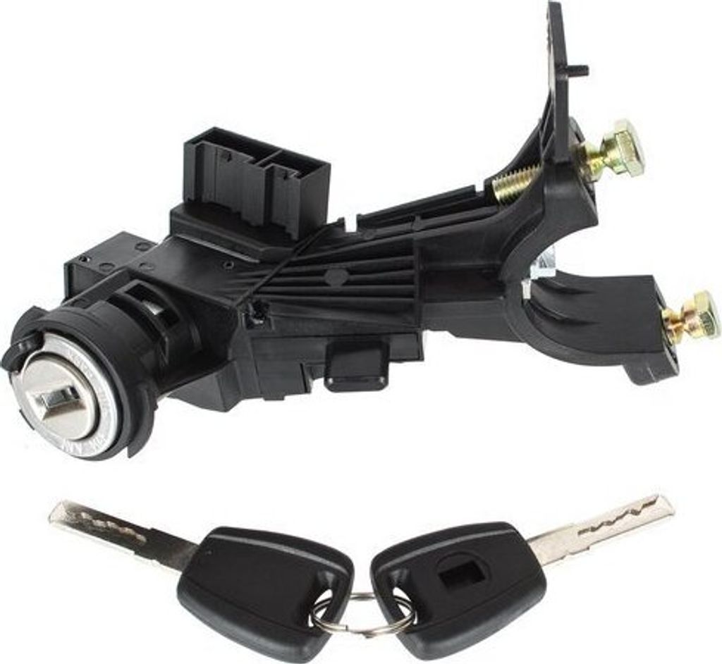 Zündschloss Komplett Zündung Schloss Schließzylinder + 2x Schlüssel für Fiat 500L / Grande Punto / Punto Evo / Punto / Alfa Romeo Mito