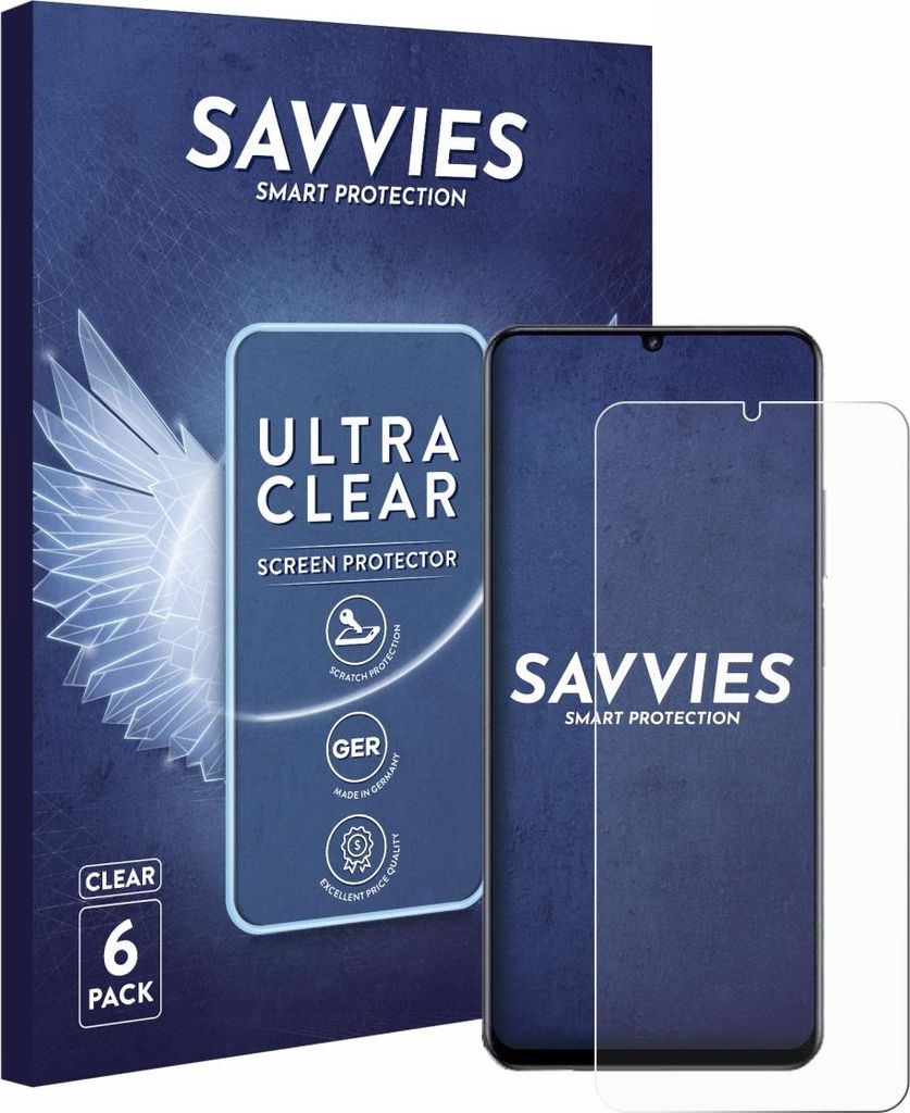 6x Für realme Note 70 Schutzfolie Savvies Displayschutz Display Schutz Folie Klar Transparent