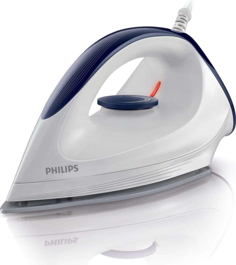 Philips Trockenbügeleisen, DynaGlide, 1.200 W, weiß Produktbild 