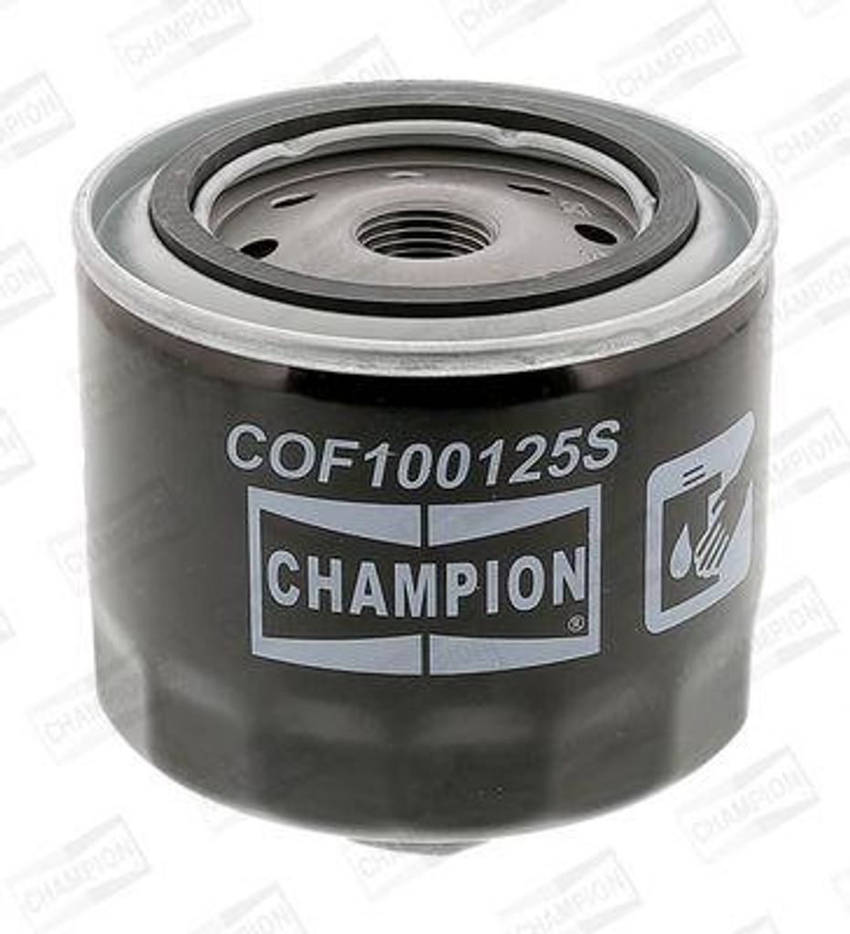 CHAMPION COF100125S Ölfilter OE 030115561C kompatibel mit Arosa, Felicia, Caddy, Lupo, Polo 6N, Polo 6V