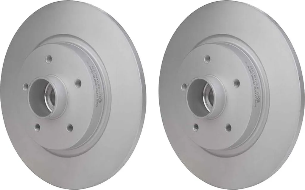 Paire de disques de frein HELLA pour entretien Renault Kangoo
