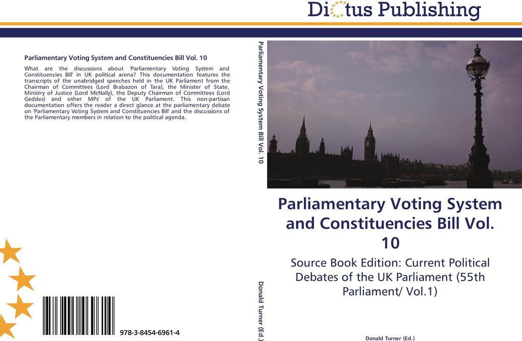 Parliamentary Voting System and Constituencies Bill Vol. 10