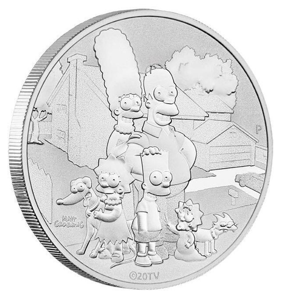moneta da collezione da 1 oncia Simpson - Famiglia 2021 1 Immagine del prodotto 