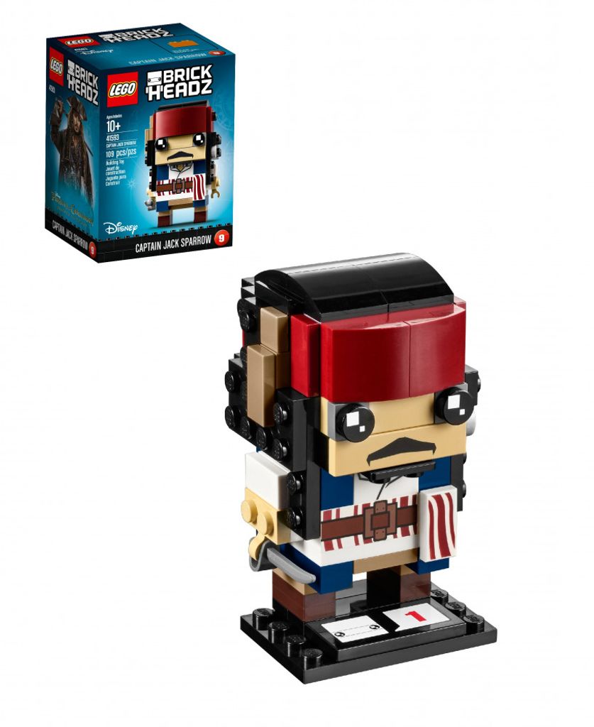 LEGO BrickHeadz Captain Jack Sparrow, Stavebnica, 10 rok / Obrázok produktu 