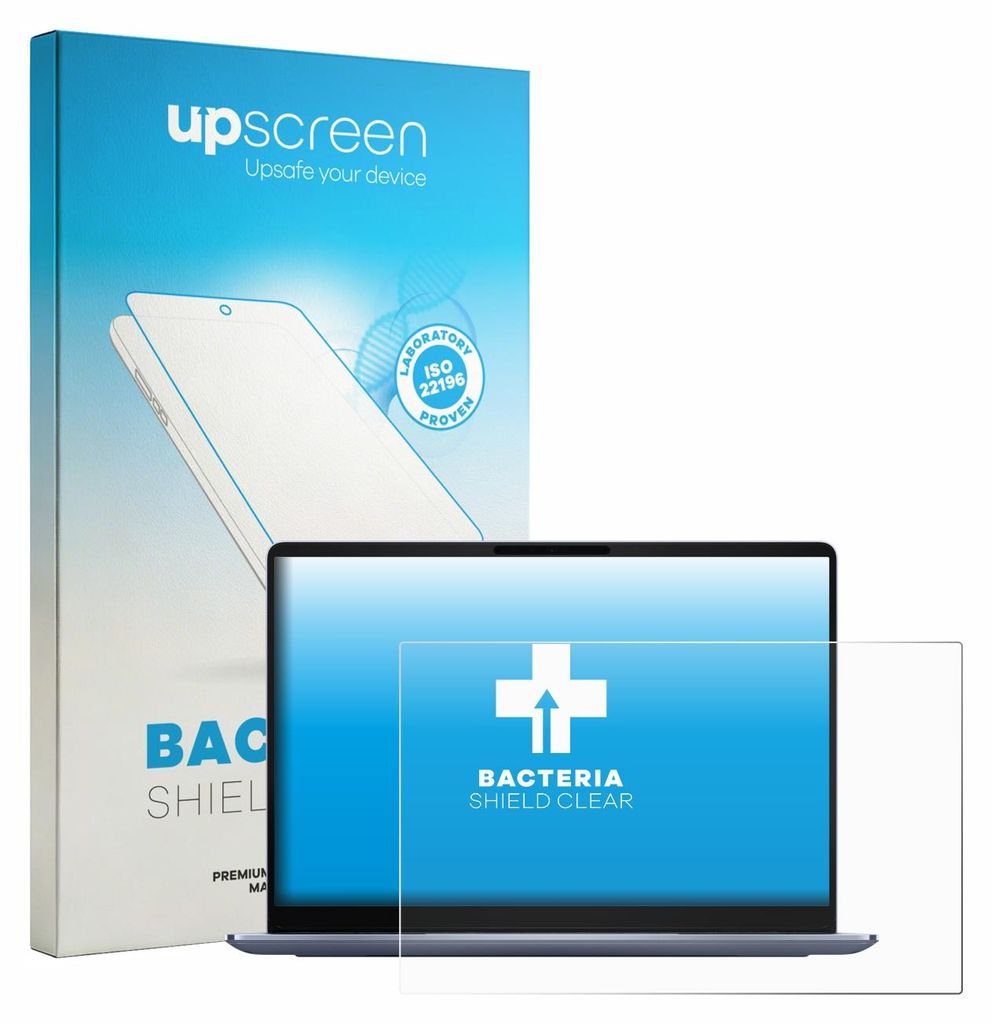 upscreen Schutzfolie für Dell 14S DS14260 Displayschutz Displayschutzfolie Folie Klar antibakteriell
