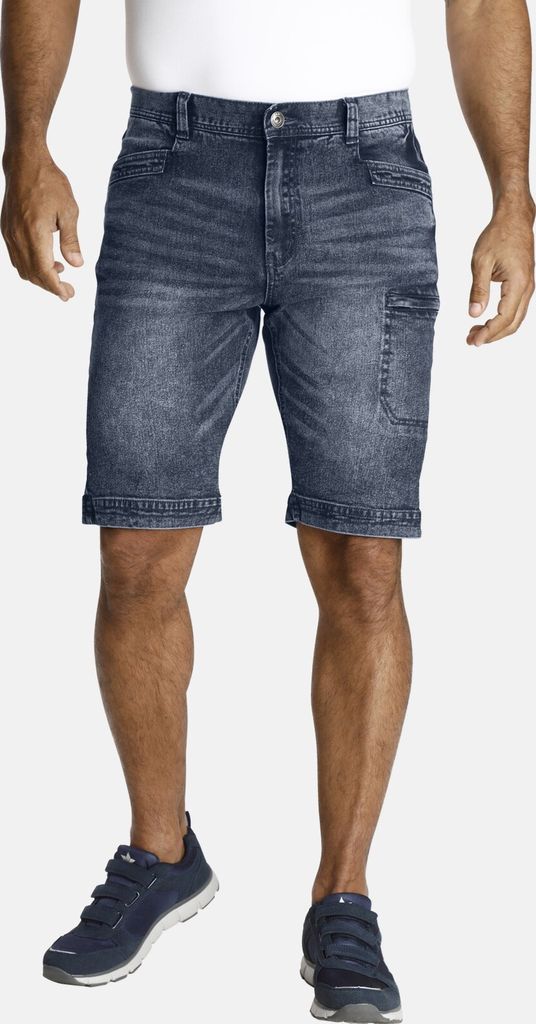 Jan Vanderstorm Jeansbermuda AKISTEG Herren 2041 blau 56