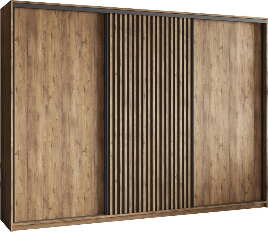 Masseno Schiebetürenschrank VONTE 250/205/60 cm Produktbild 