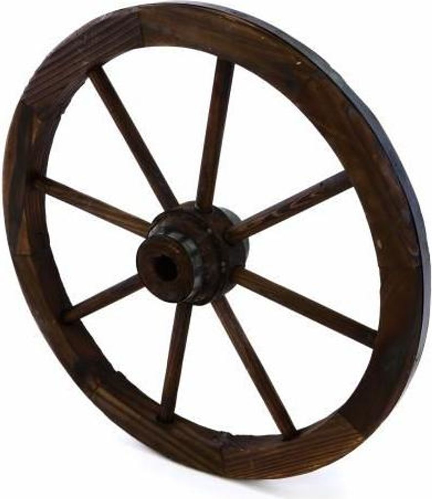 Koło drewniane Garth - stylowa rustykalna dekoracja 50 cm Zdjęcie produktu 